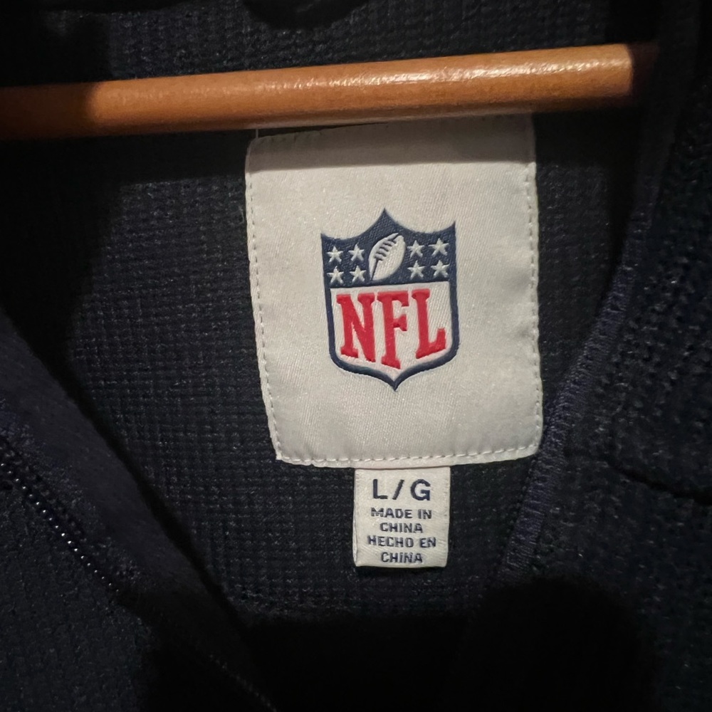 Patriots zip-up. - Picture 3 of 3